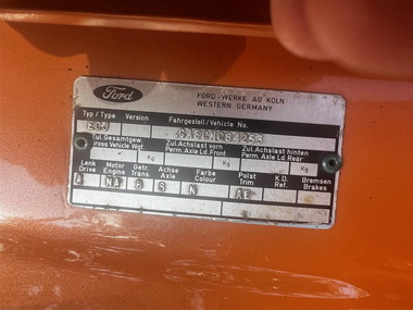 Restaurierter Mercury Capri MkI 2800 1974
Restored 1974 Mercury Capri MkI 2800